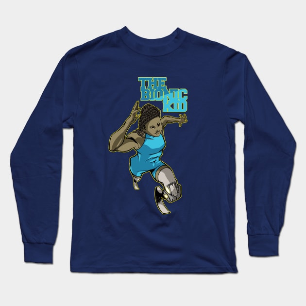 Bionic Girl Long Sleeve T-Shirt by Diva and the Dude